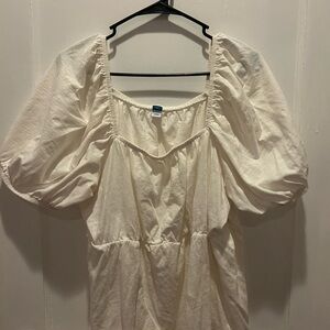 Maternity Puff Sleeve Top